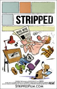 Stripped documentary poster