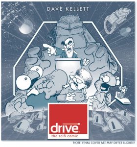 Cover image for the comic Drive which will soon be published